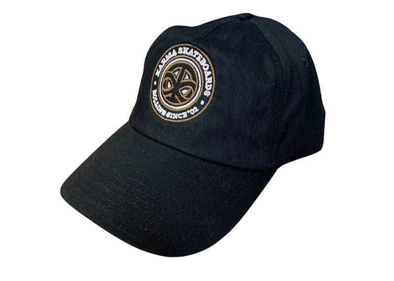 Karma Skateboards Logo Cap Black