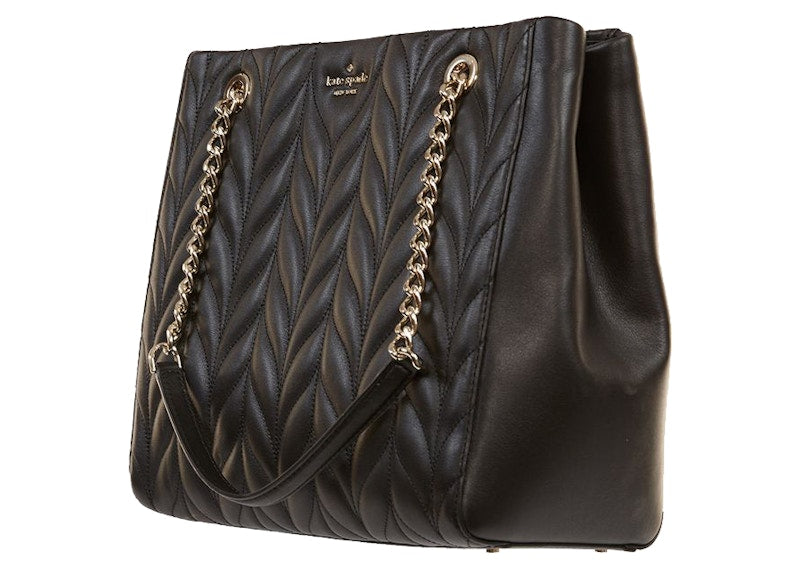 Kate Spade Briar Lane Quilted Willis Tote Bag Black