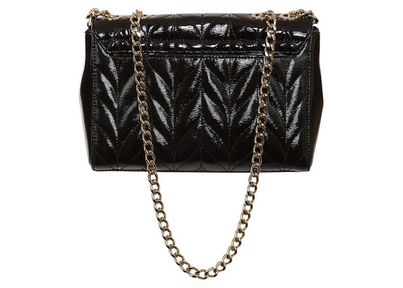 Kate Spade Emelyn Quilted Patent Briar Lane Crossbody Bag Mini Black
