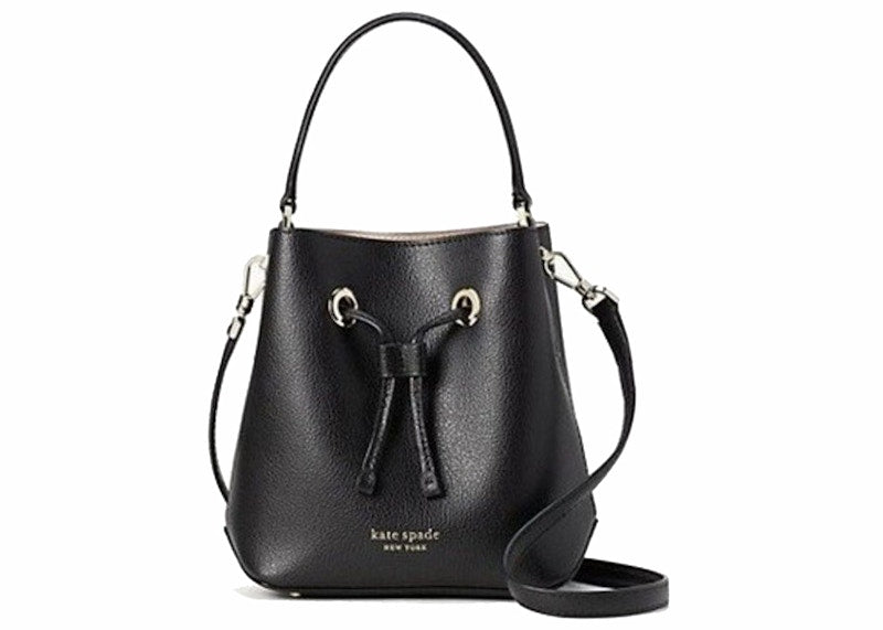 Kate Spade Eva Bucket Bag Small Black