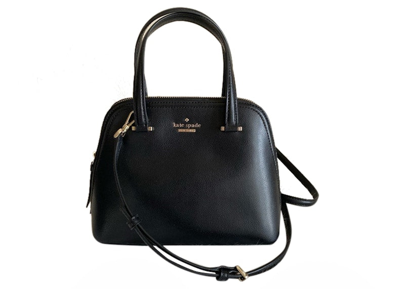 Kate Spade Patterson Drive Dome Satchel Bag Small Black
