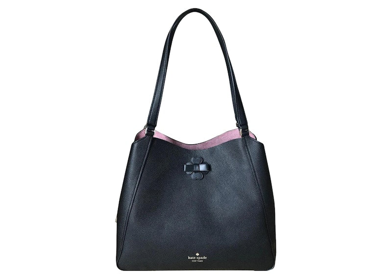 Kate Spade Talia Triple Compartment Shoulder Bag Medium Black
