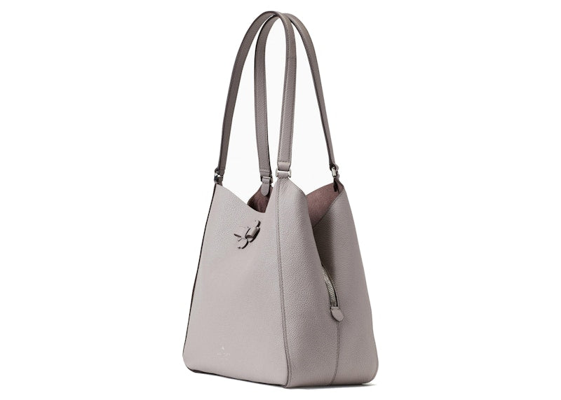 Kate Spade Talia Triple Compartment Shoulder Bag Medium Soft Taupe