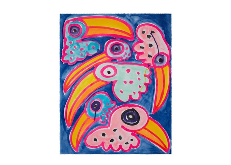 Katherine Bernhardt Toco Toucan Tocano First Edition Print (Signed, Edition of 150)