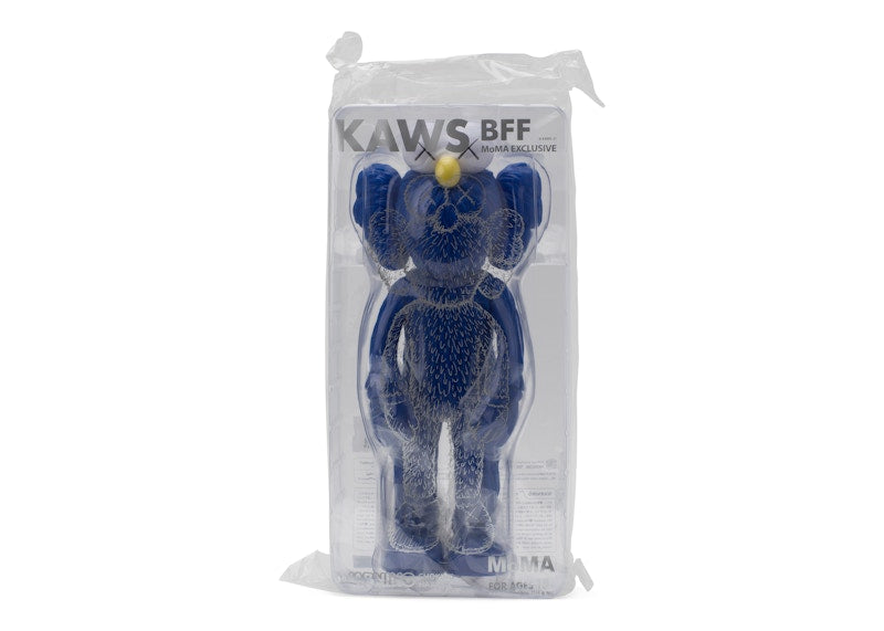KAWS BFF Open Edition Vinyl Figure Blue