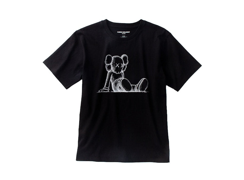 KAWS Holiday Limited Companion T-shirt Black