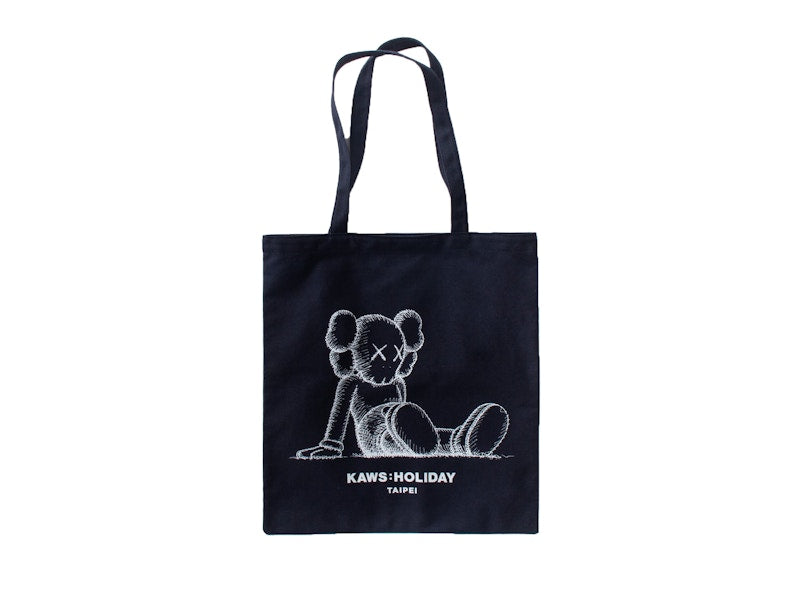KAWS Holiday Limited Companion Tote Bag Navy