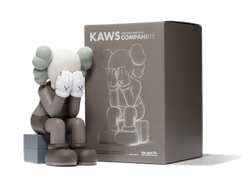 KAWS Passing Through Companion Vinyl Figure (2013) Brown