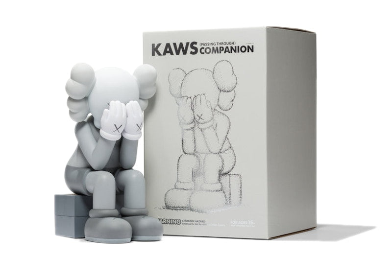 KAWS Passing Through Companion Vinyl Figure (2013) Grey