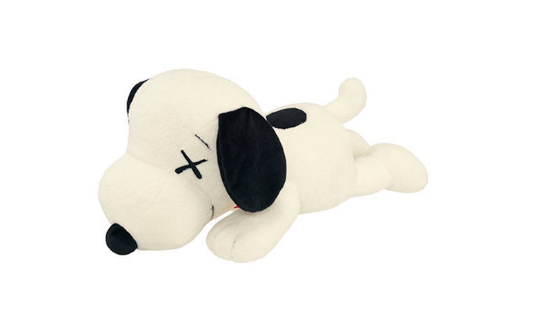 KAWS x Uniqlo x Peanuts Snoopy Plush (Medium) White
