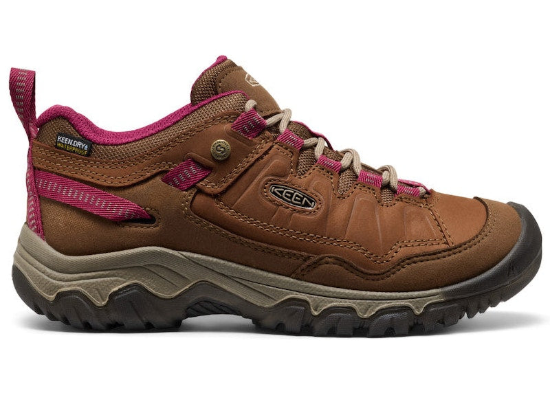 Keen Targhee IV Waterproof Hiking Shoe Bison Beaujolais (Women's)