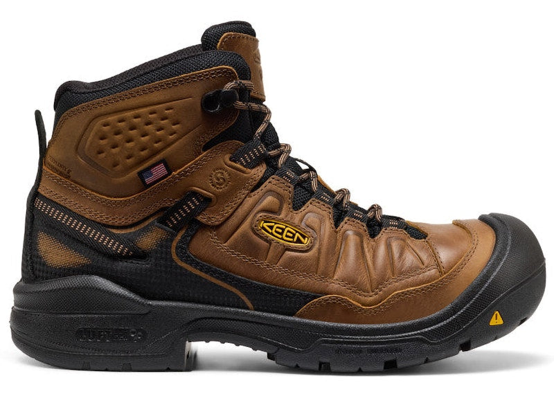 Keen Targhee IV Waterproof Soft Toe Work Boot Belgian Black