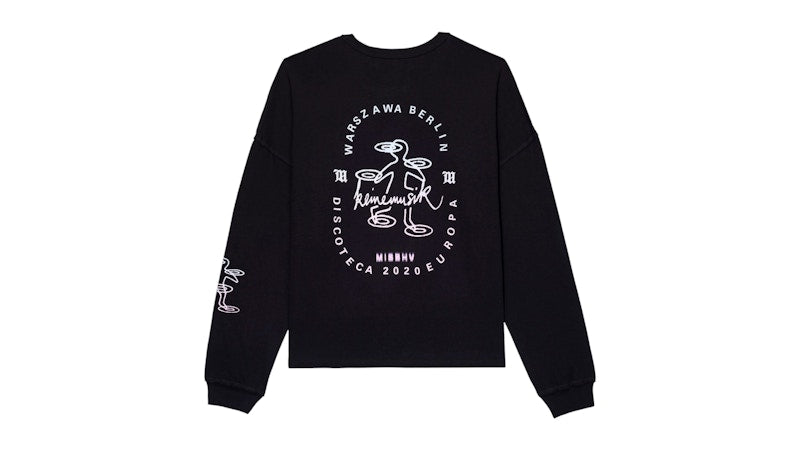 Keinemusik x MISBHV Discoteca Europa Crewneck Black