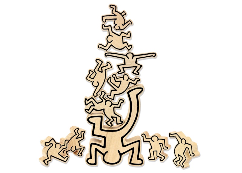 Keith Haring x Vilac Stacking Game