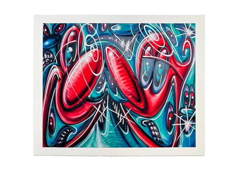 Kenny Scharf NEWAZY Print (Signed, Edition of 100)