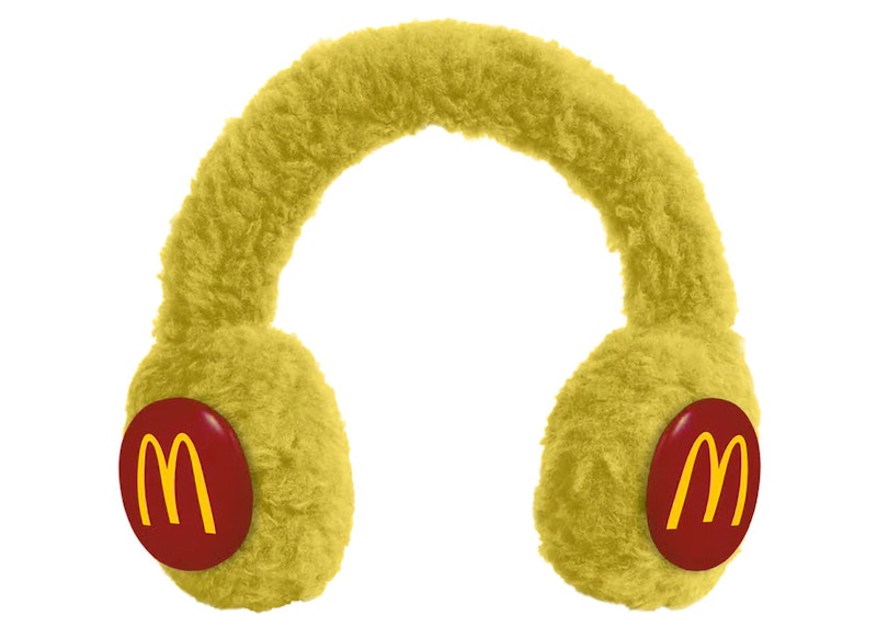 Kerwin Frost x McDonald's Darla's Earmuffs Yellow Fuzz