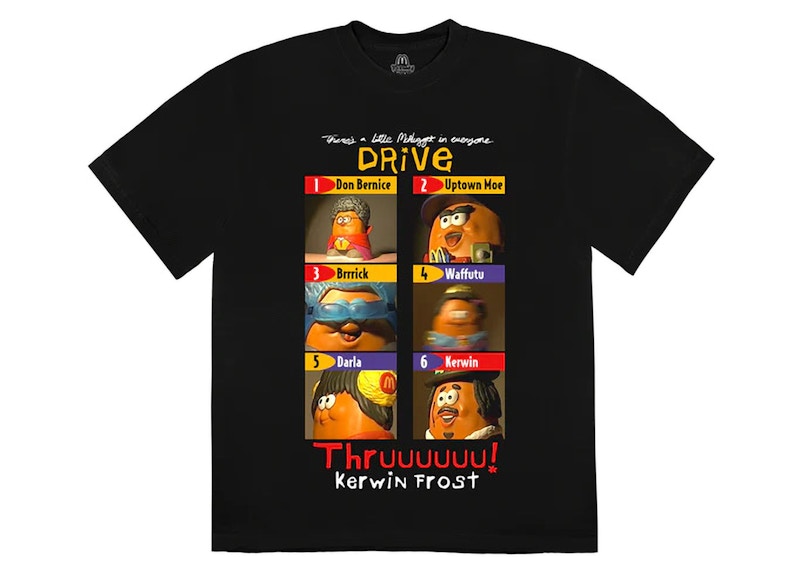 Kerwin Frost x McDonald's Drive Thruuuuuu! Tee Black