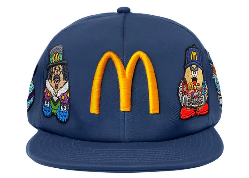 Kerwin Frost x McDonald's Uptown Moe Logo Fitted Cap Navy