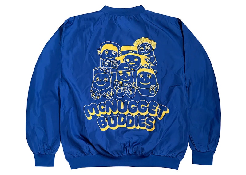Kerwin Frost x McDonald's We Love To See You Smile Windbreaker Blue