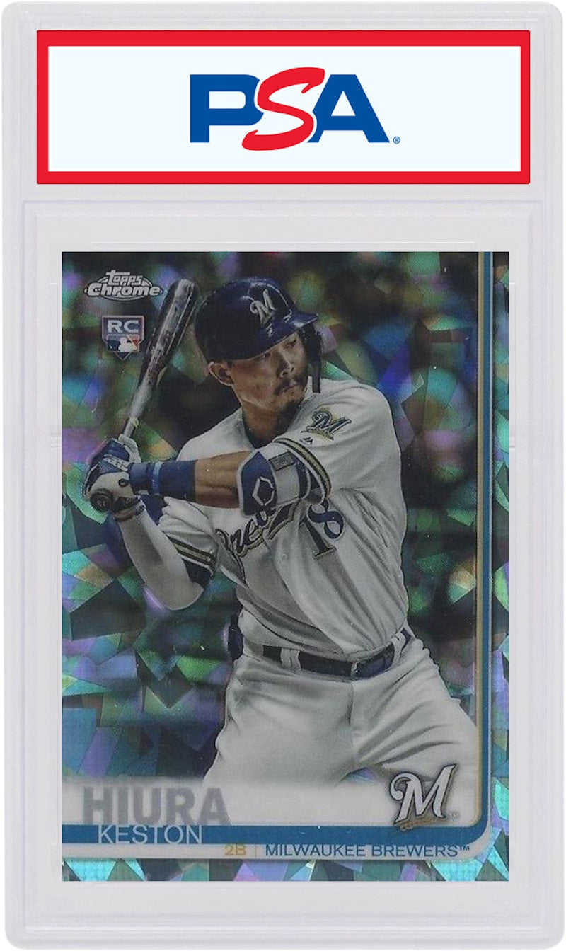 Keston Hiura 2019 Topps Chrome Sapphire Rookie #684 (PSA or BGS Graded)