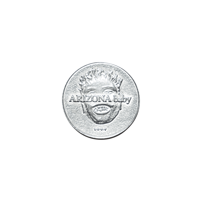 Kevin Abstract Arizona Baby Coin Silver