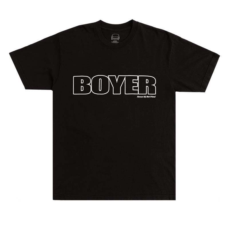 Kevin Abstract Booyer Tee Black