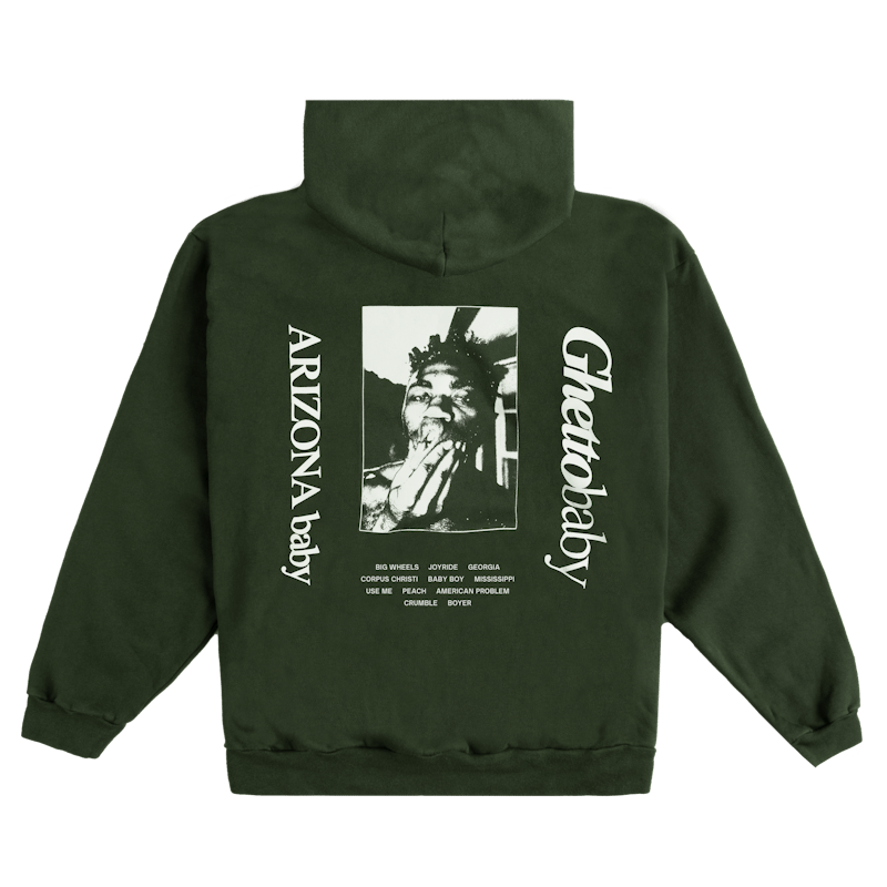 Kevin Abstract The 1-9-9-9 Hoodie Dark Green