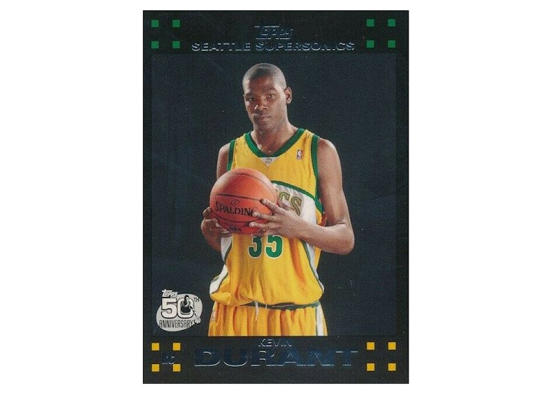 Kevin Durant 2007 Topps Rookie #112 (Ungraded)