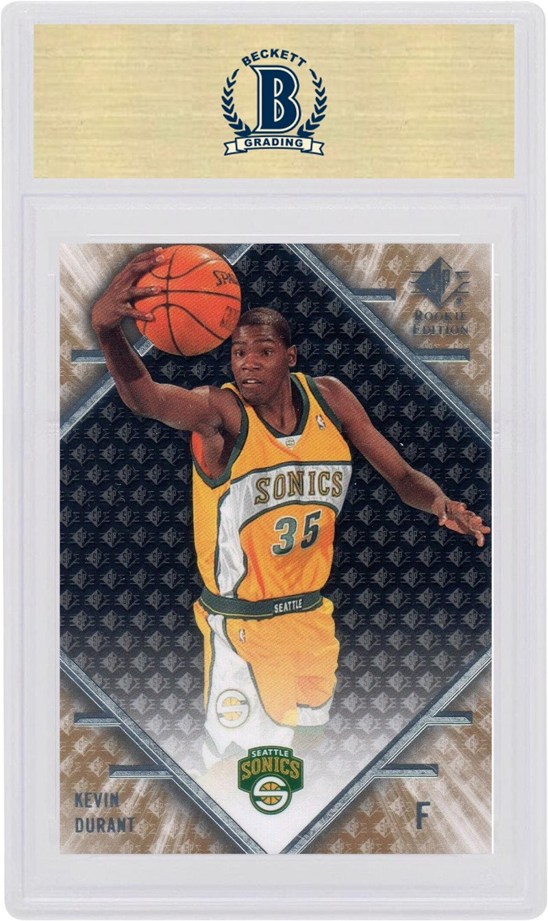 Kevin Durant 2007 Upper Deck SP Rookie Edition Rookie #61 (PSA or BGS Graded)