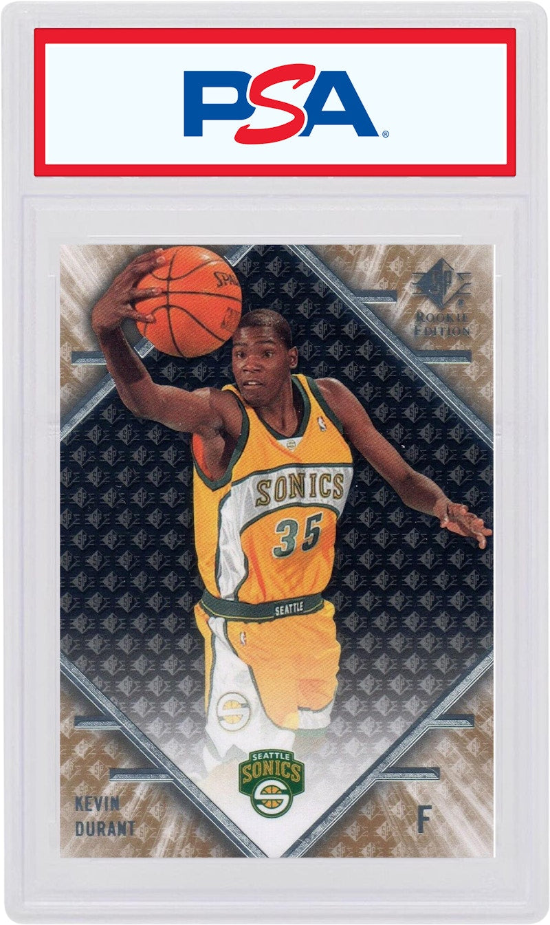Kevin Durant 2007 Upper Deck SP Rookie Edition Rookie #61 (PSA or BGS Graded)