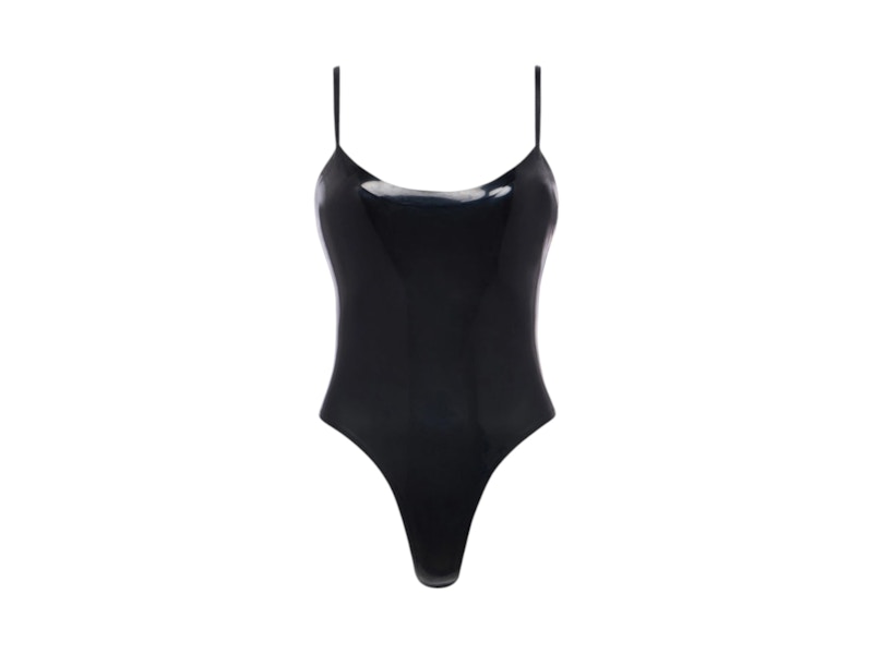 khy x Poster Girl Latex Bodysuit Black