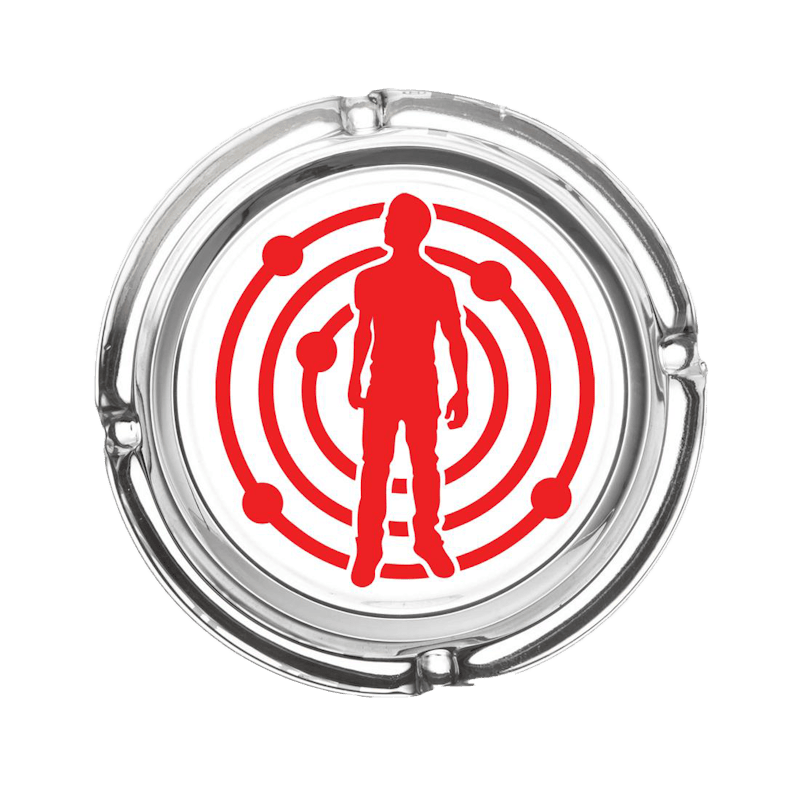 Kid Cudi Clear Moon Man Ashtray Multi