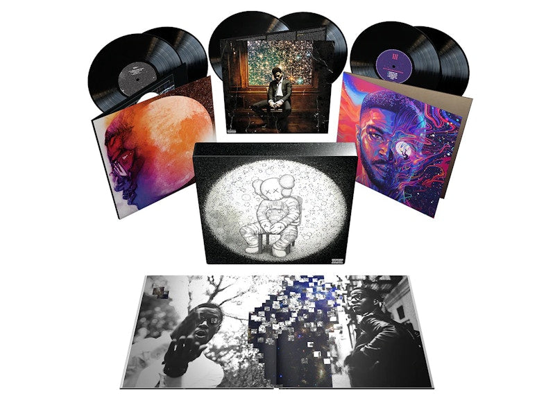 Kid Cudi x KAWS MOTM Man on the Moon Trilogy Vinyl Box Set