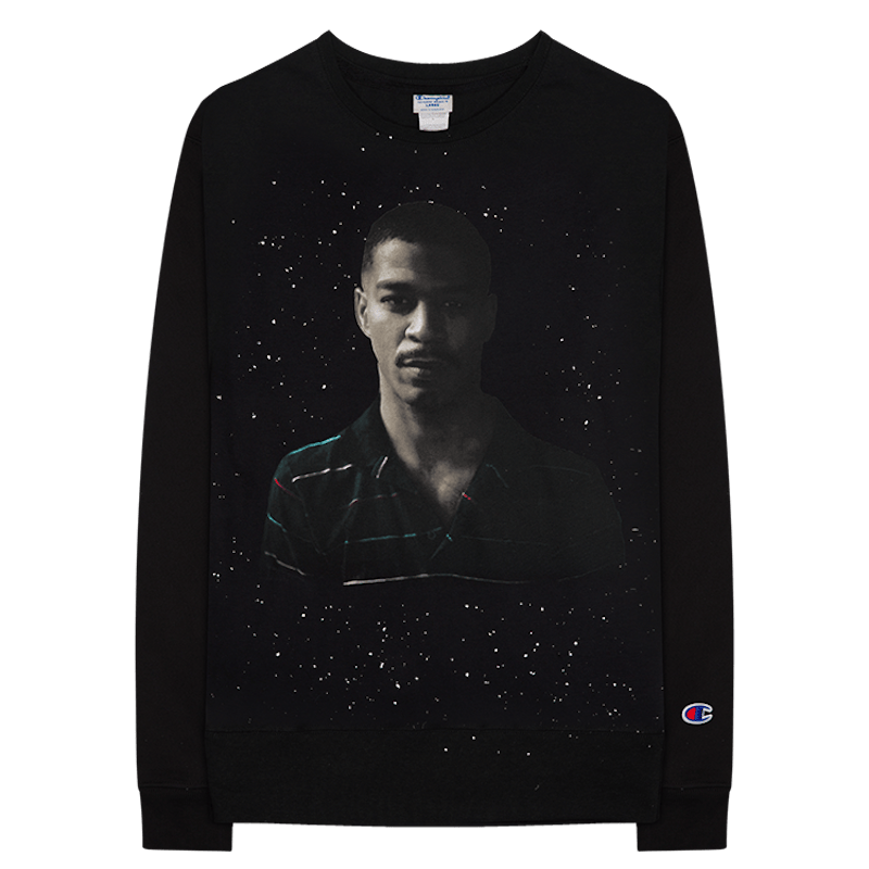 Kid Cudi Photo Galaxy Crewneck Sweatshirt Black