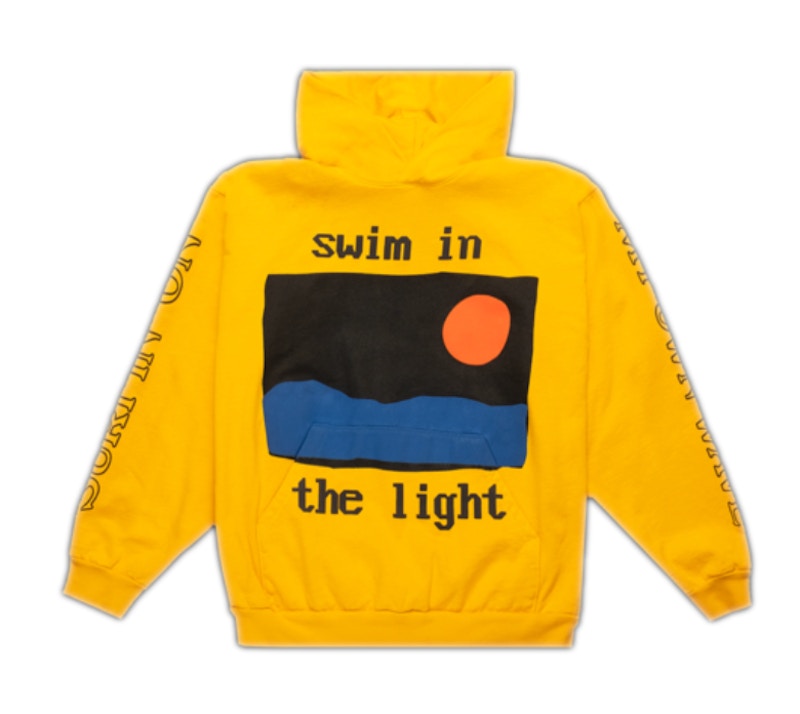 Kid Cudi Swim In The Light Hoodie Yellow
