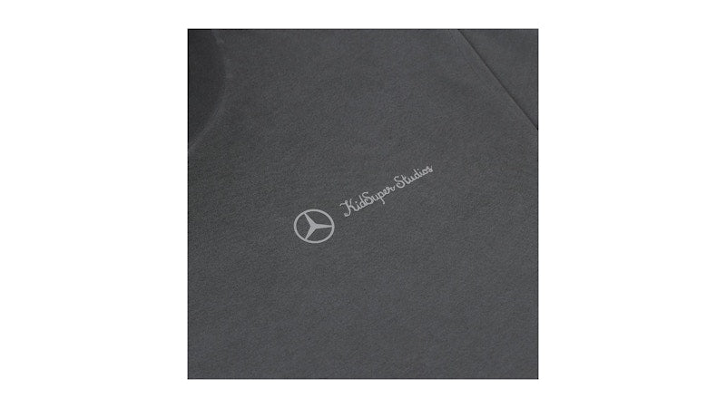 KidSuper x Mercedes Benz Washed Tee Washed Black