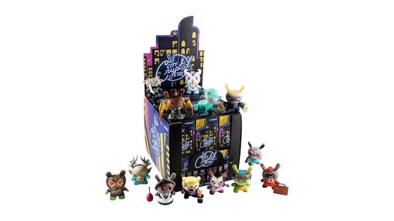 Kidrobot City Cryptid Dunny Series Casepack (24 Blind Boxes)