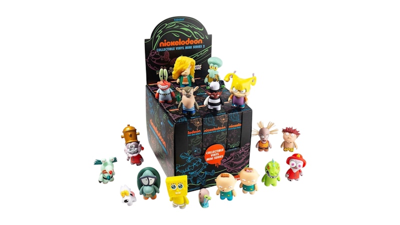 Kidrobot Nickelodeon Nick 90s Mini Figure Series 2 Casepack (24 Blind Boxes)