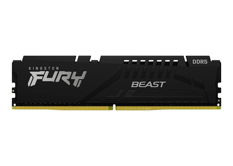 Kingston Fury Beast 16GB 5200MHz DDR5 CL40 Desktop Memory Single Module KF552C40BB-16