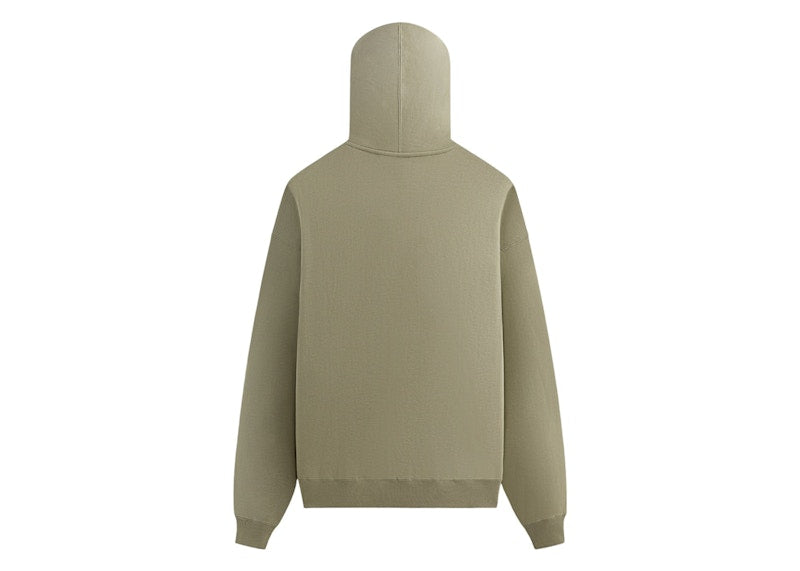 Kith 101 x Auralee Smooth Soft Hoodie Seagrass