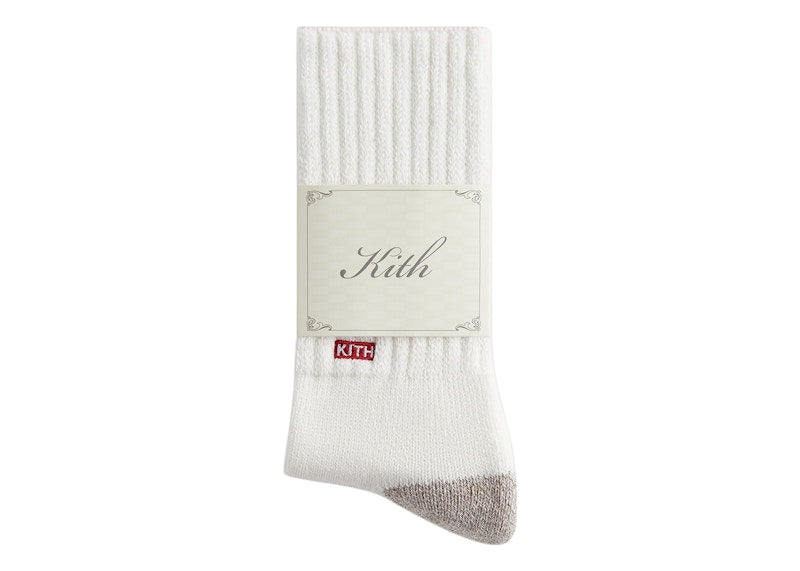 Kith 3-Pack Chunky Crew Socks Silk