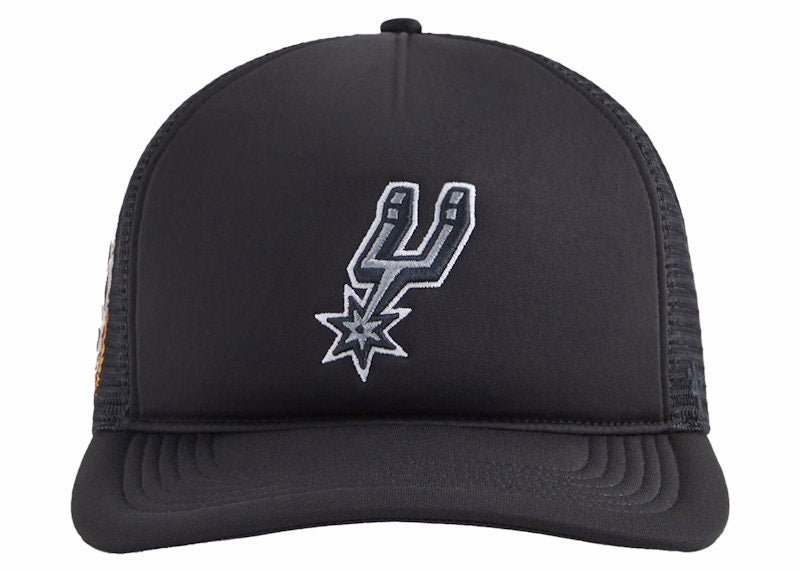 Kith 47 San Antonio Spurs Hitch Foam Trucker Black