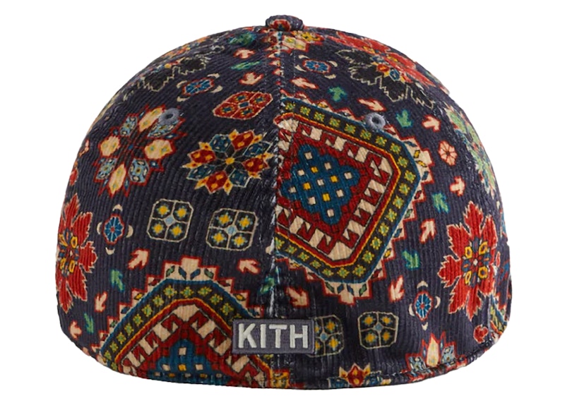 Kith 47 The New York Yankees Franchise Printed Corduroy Cap Ink