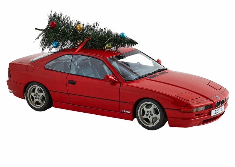 Kith 850 CSI E31 BMW Diecast Model Replica Red