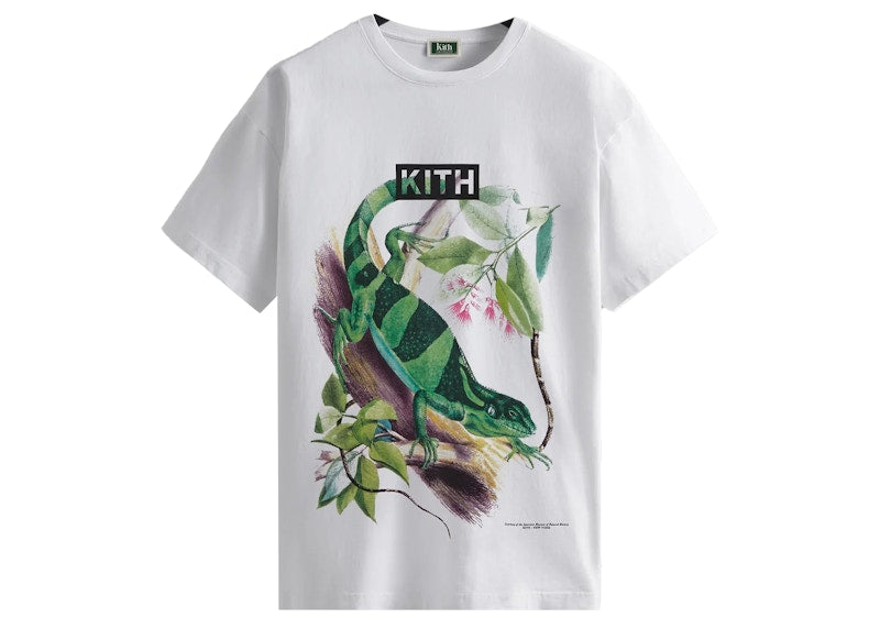 Kith AMNH Lizards Vintage Tee White