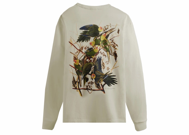 Kith AMNH Rare Birds Vintage Long Sleeve Tee Sandrift