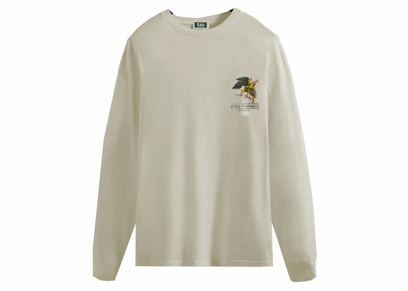 Kith AMNH Rare Birds Vintage Long Sleeve Tee Sandrift