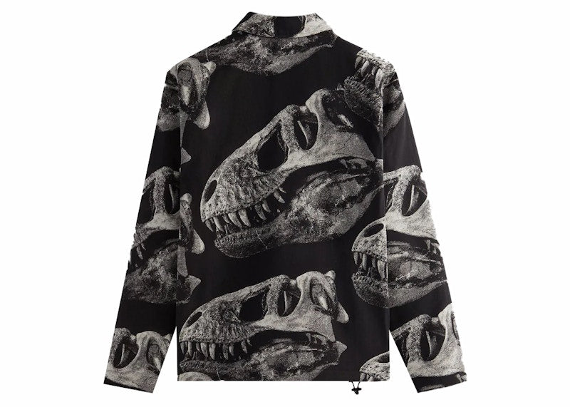 Kith AMNH T-Rex Coaches Jacket Black