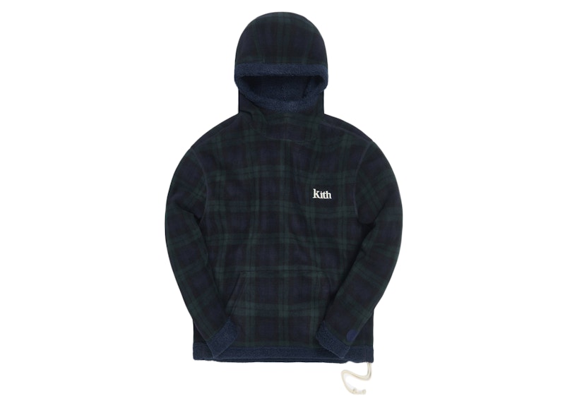 Kith Adrian Sherpa Hoodie Blackwatch