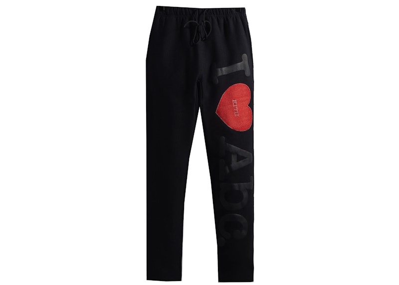 Kith Advisory Board Crystals I <3 Abc Swarovski Sweatpant Anthracite Black